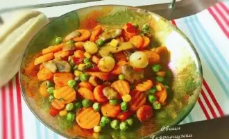 Тушеные овощи