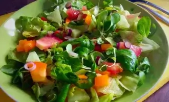 салат из овощей