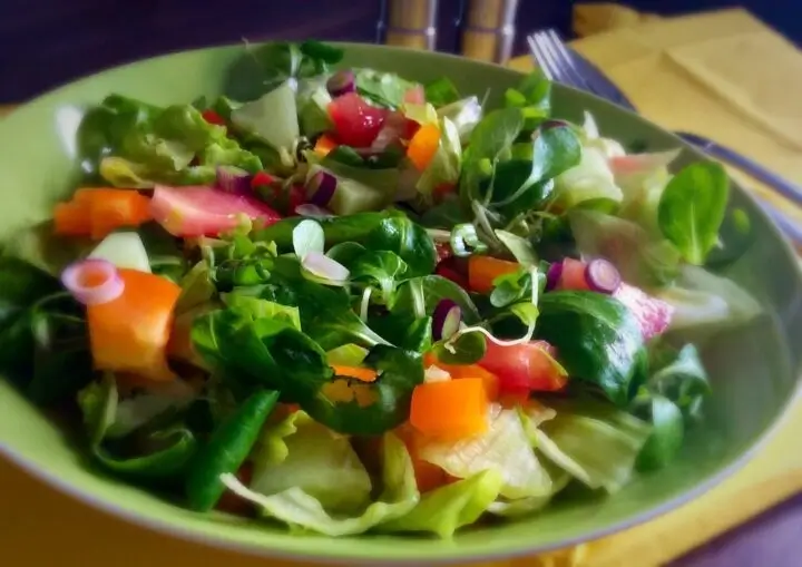 салат из овощей