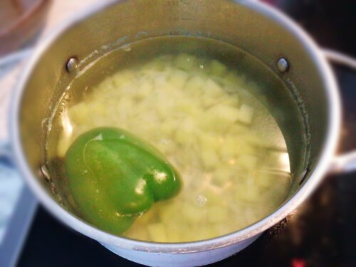 Овочевий суп з манкою