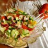 Овочевий салат з червоною цибулею