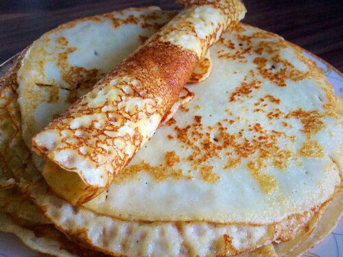 млинці на молоці