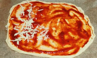 Смачна домашня піца Крок 7