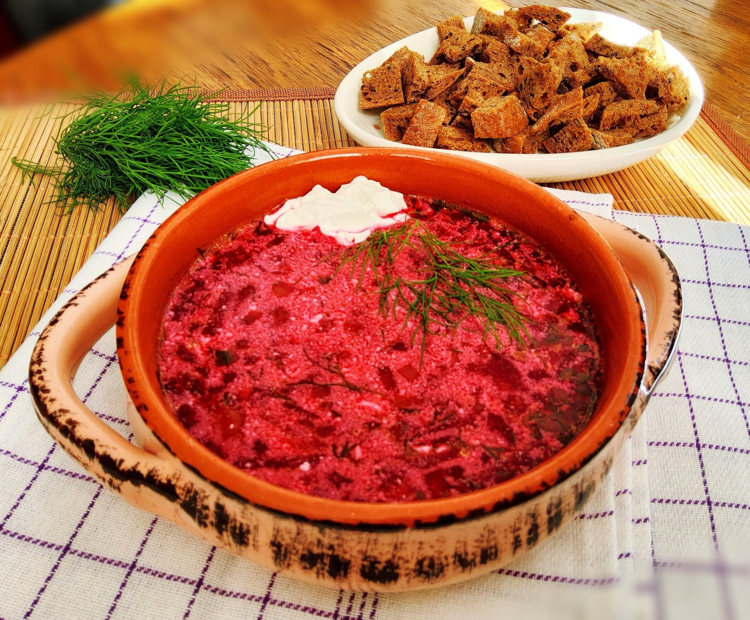 Рідкий борщ без картоплі і капусти