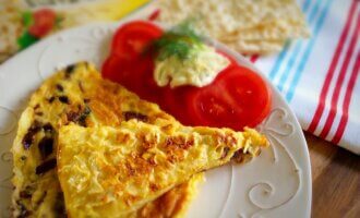 бабка з маци мацебрай — порція на тарілці