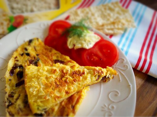 бабка з маци мацебрай — порція на тарілці