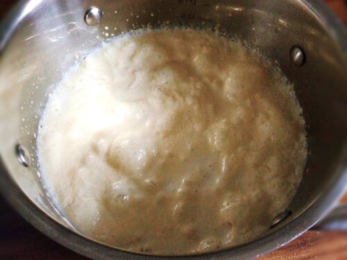 Опара для паски великодньої — активна піна