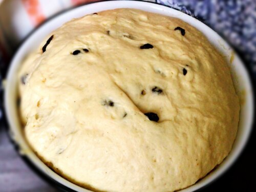 Тісто для паски після другого підйому