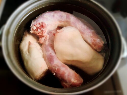 Холодець з шиями індички