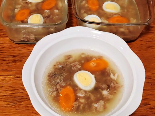 Холодець з шиями індички