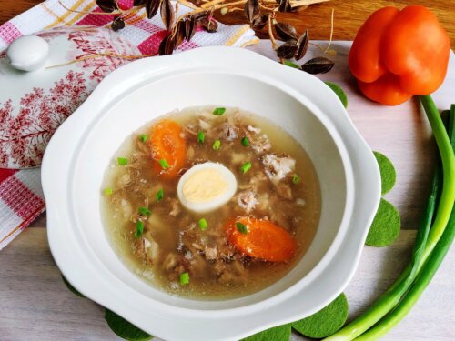 Холодець з шиями індички