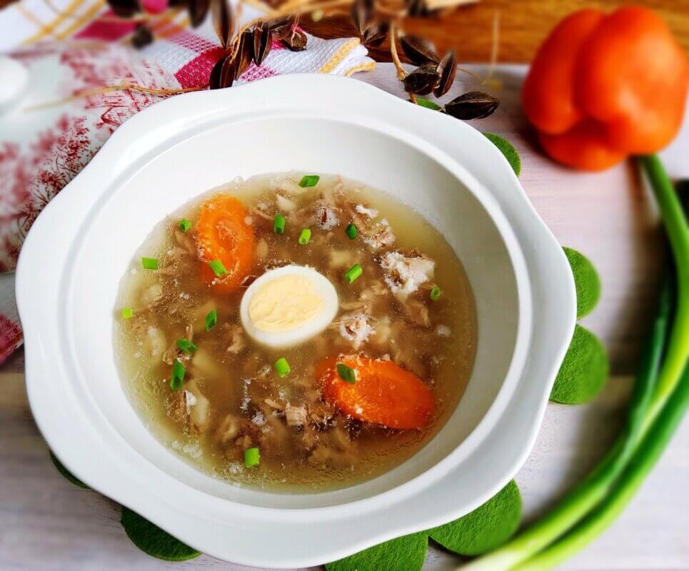 Холодець з шиями індички